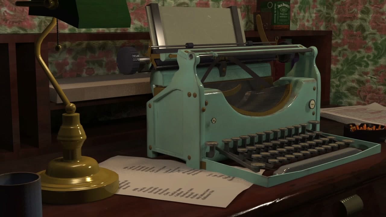 50's Style Author's Typewriter