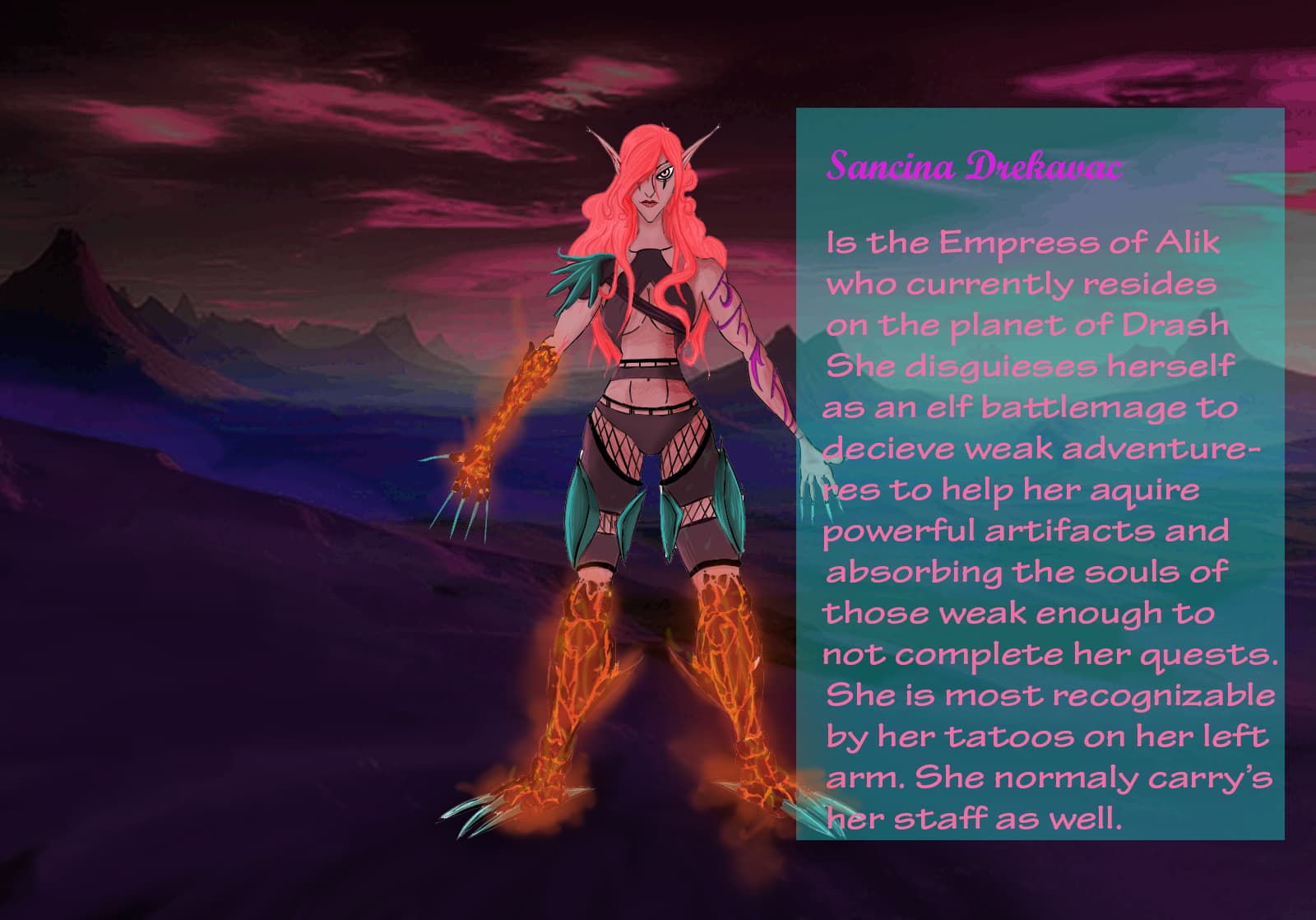 Sancina — Demon Form