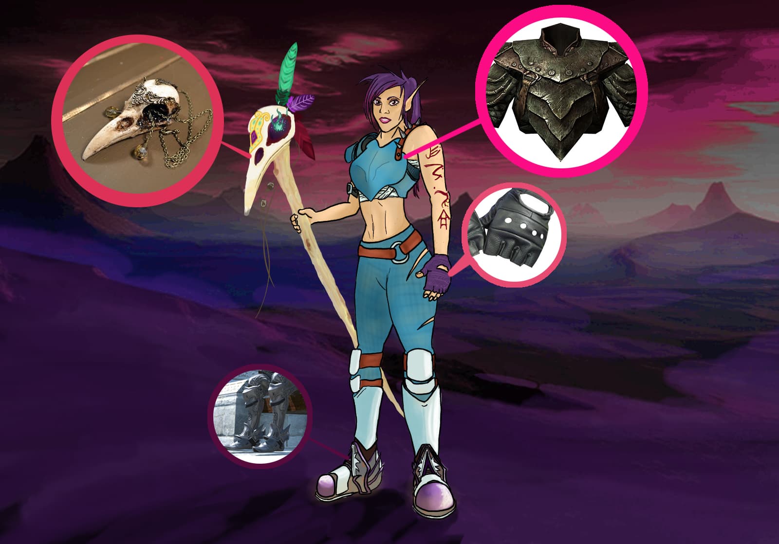 Sancina — Costume Reference